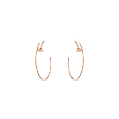CARTIER JUSTE UN CLOU HOOP EARRINGS, LARGE MODEL B8301211